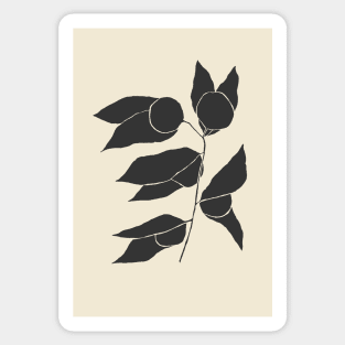 Olive Branchlet 2 Sticker